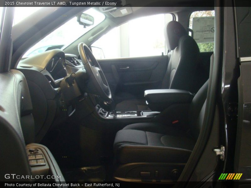Tungsten Metallic / Ebony 2015 Chevrolet Traverse LT AWD