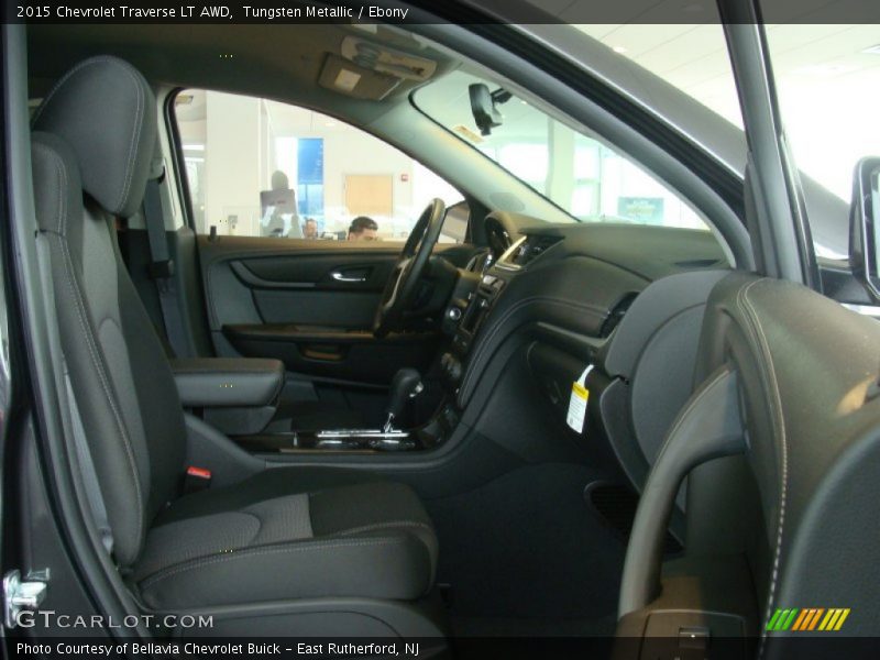 Tungsten Metallic / Ebony 2015 Chevrolet Traverse LT AWD