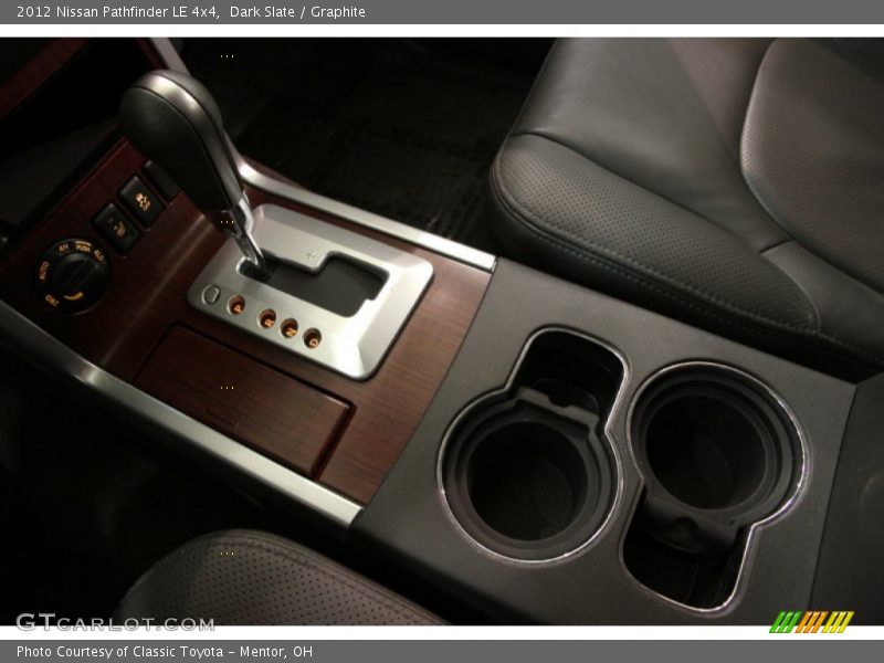  2012 Pathfinder LE 4x4 5 Speed Automatic Shifter