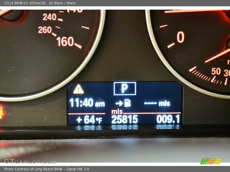 Jet Black / Black 2014 BMW X3 xDrive28i