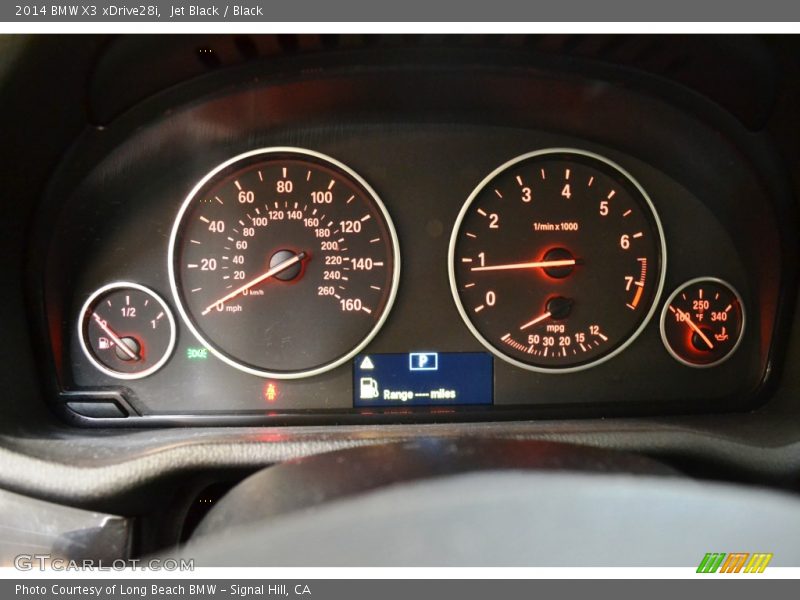 Jet Black / Black 2014 BMW X3 xDrive28i