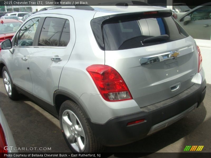 Silver Ice Metallic / Jet Black 2015 Chevrolet Trax LTZ