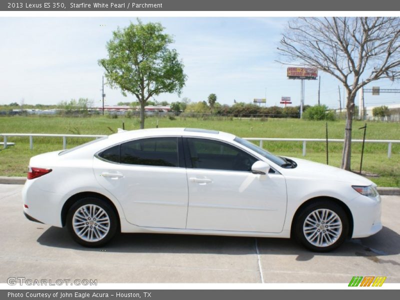 Starfire White Pearl / Parchment 2013 Lexus ES 350