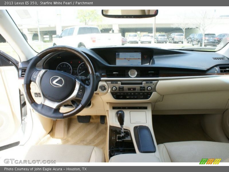 Starfire White Pearl / Parchment 2013 Lexus ES 350