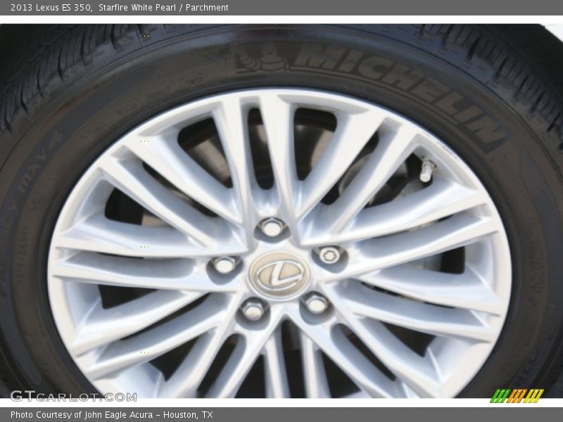 Starfire White Pearl / Parchment 2013 Lexus ES 350