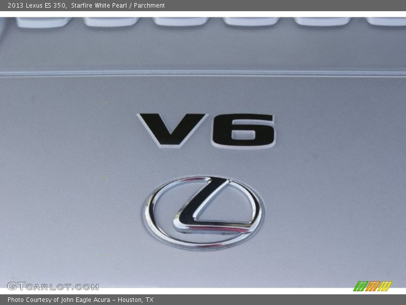 Starfire White Pearl / Parchment 2013 Lexus ES 350