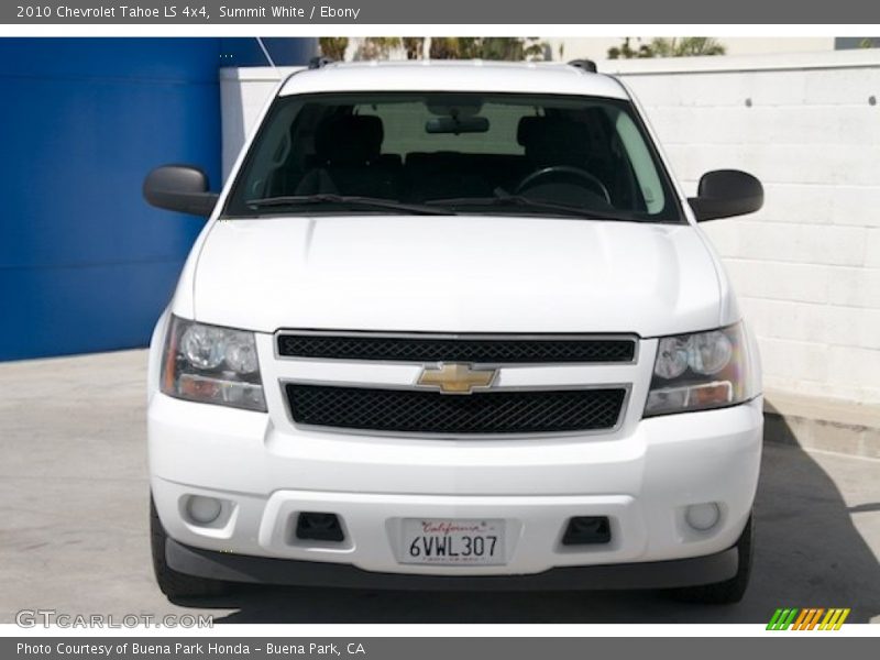 Summit White / Ebony 2010 Chevrolet Tahoe LS 4x4