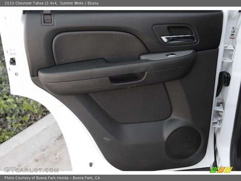 Summit White / Ebony 2010 Chevrolet Tahoe LS 4x4