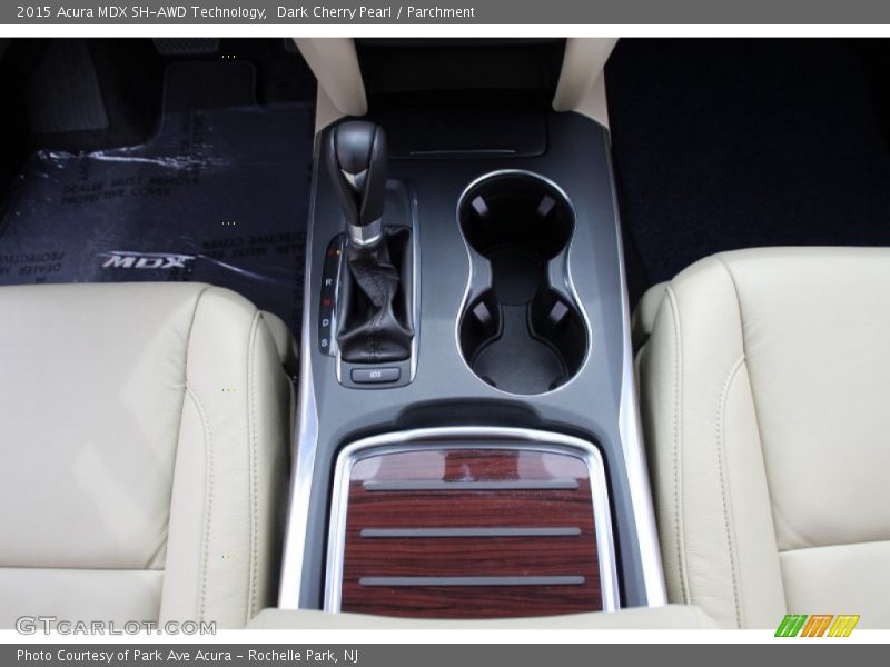 Dark Cherry Pearl / Parchment 2015 Acura MDX SH-AWD Technology