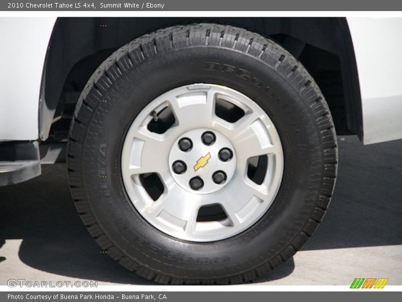 Summit White / Ebony 2010 Chevrolet Tahoe LS 4x4