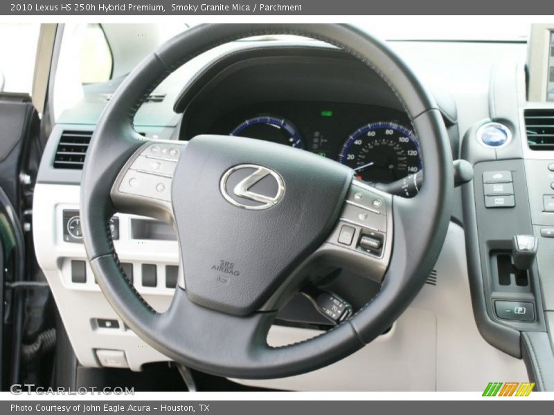 Smoky Granite Mica / Parchment 2010 Lexus HS 250h Hybrid Premium