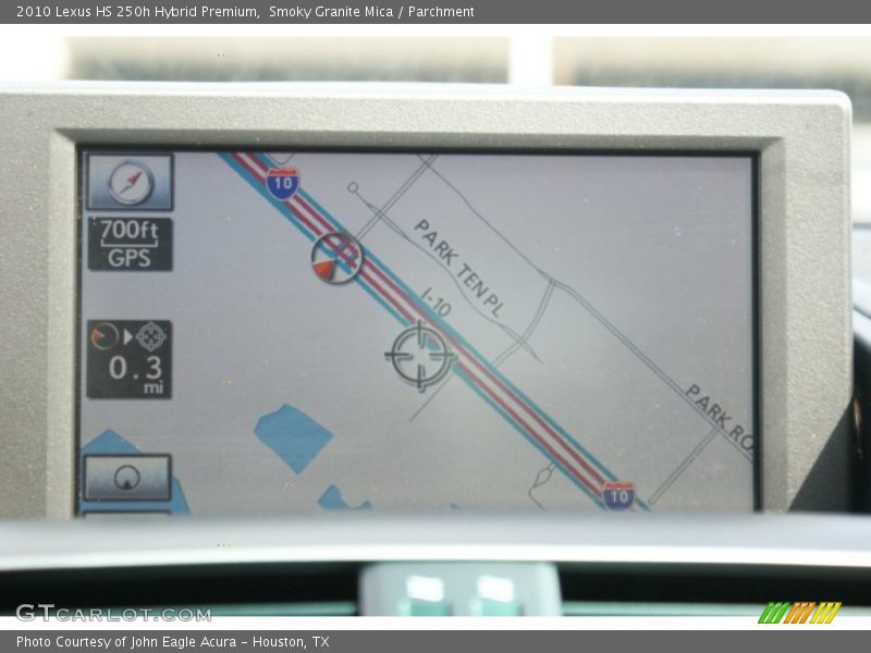 Smoky Granite Mica / Parchment 2010 Lexus HS 250h Hybrid Premium