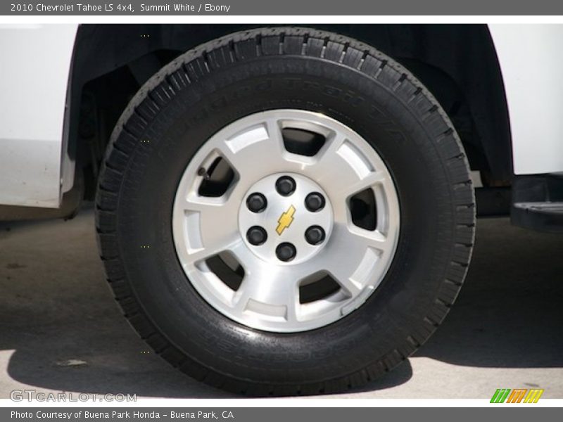 Summit White / Ebony 2010 Chevrolet Tahoe LS 4x4