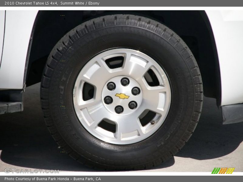 Summit White / Ebony 2010 Chevrolet Tahoe LS 4x4