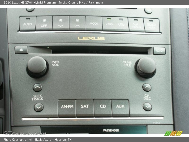 Smoky Granite Mica / Parchment 2010 Lexus HS 250h Hybrid Premium