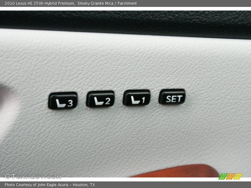 Smoky Granite Mica / Parchment 2010 Lexus HS 250h Hybrid Premium