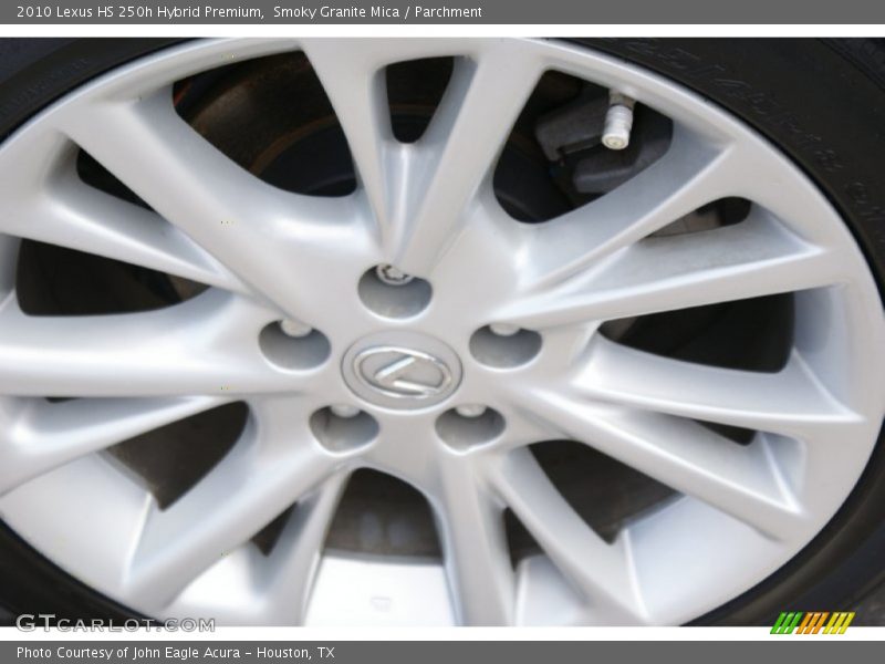 Smoky Granite Mica / Parchment 2010 Lexus HS 250h Hybrid Premium
