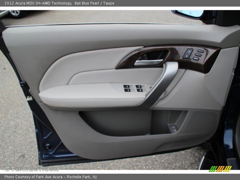 Bali Blue Pearl / Taupe 2012 Acura MDX SH-AWD Technology