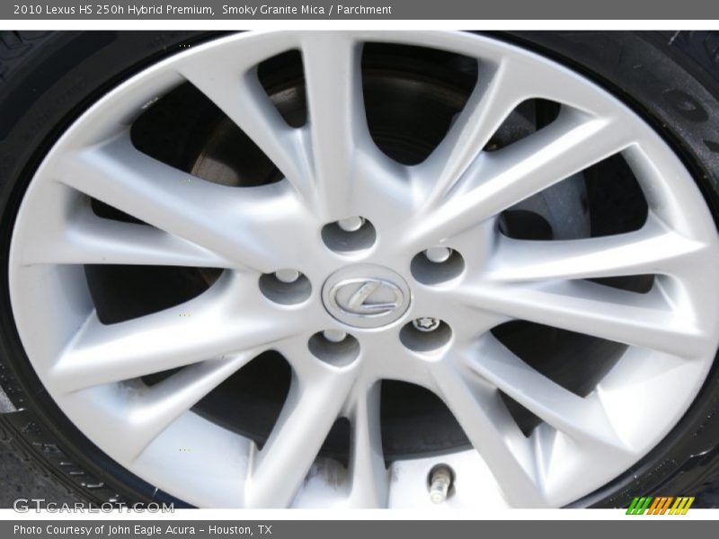 Smoky Granite Mica / Parchment 2010 Lexus HS 250h Hybrid Premium