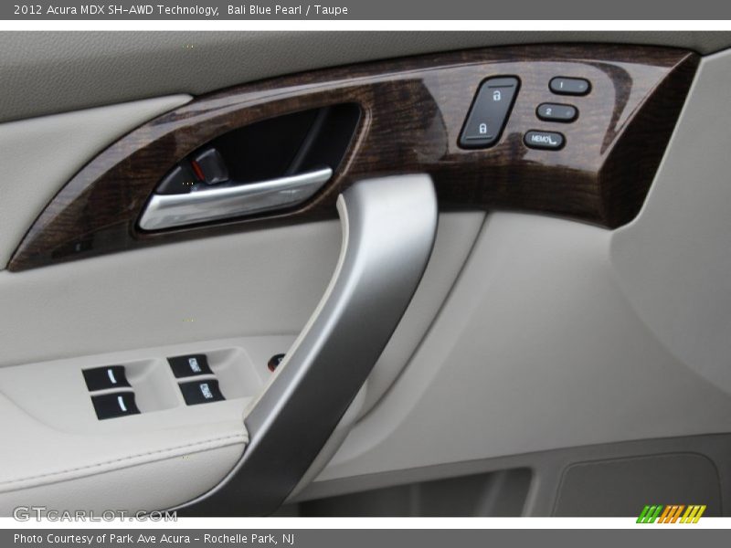 Bali Blue Pearl / Taupe 2012 Acura MDX SH-AWD Technology