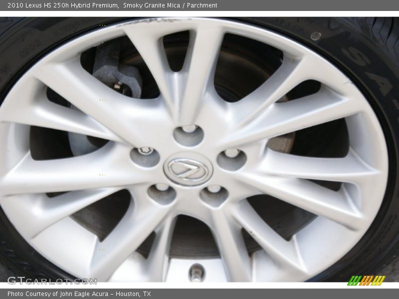 Smoky Granite Mica / Parchment 2010 Lexus HS 250h Hybrid Premium
