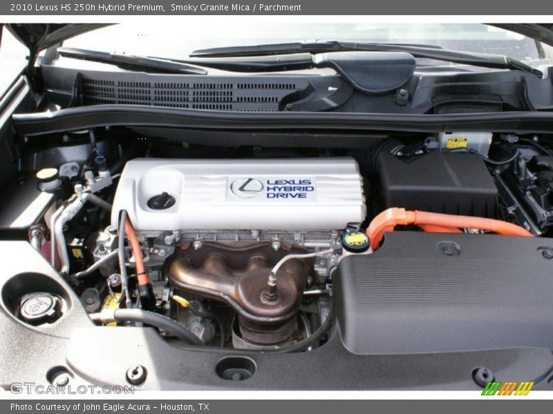 Smoky Granite Mica / Parchment 2010 Lexus HS 250h Hybrid Premium