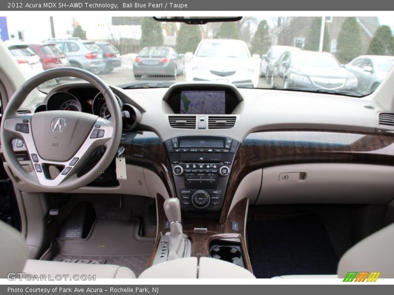 Bali Blue Pearl / Taupe 2012 Acura MDX SH-AWD Technology