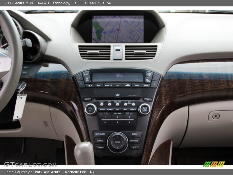 Bali Blue Pearl / Taupe 2012 Acura MDX SH-AWD Technology