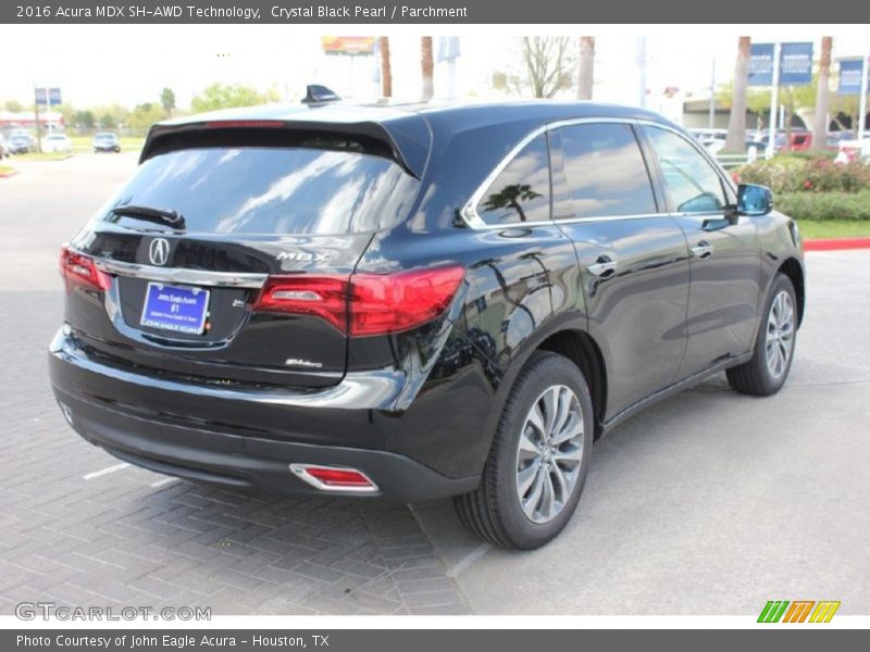 Crystal Black Pearl / Parchment 2016 Acura MDX SH-AWD Technology