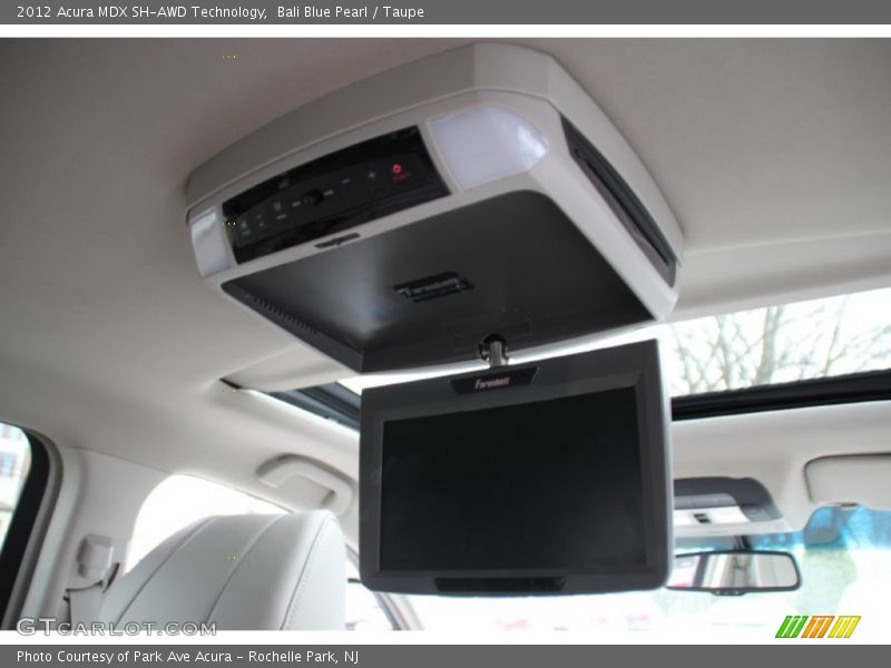 Bali Blue Pearl / Taupe 2012 Acura MDX SH-AWD Technology