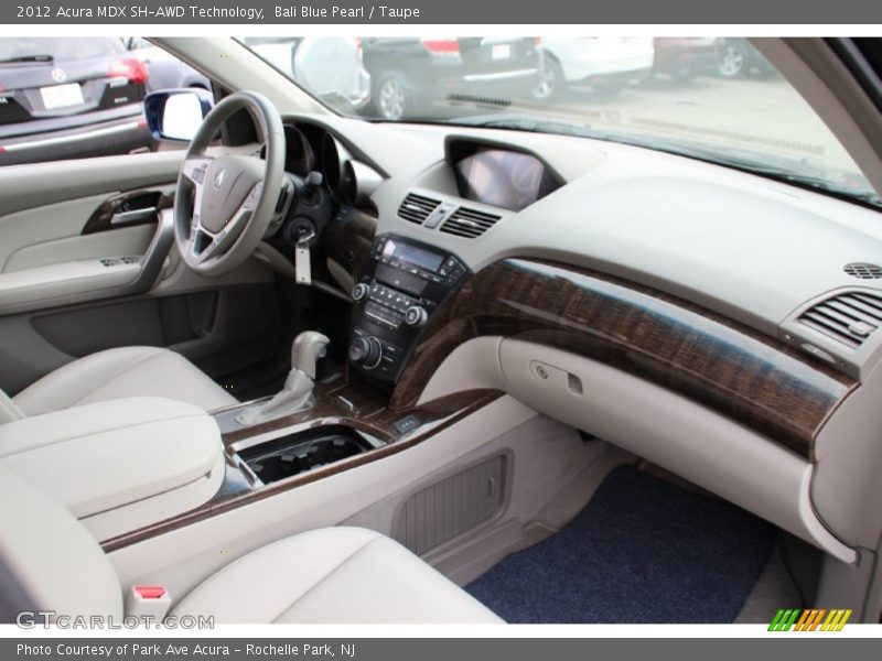 Bali Blue Pearl / Taupe 2012 Acura MDX SH-AWD Technology