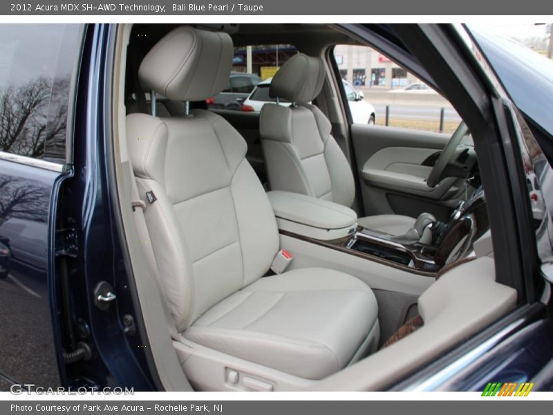Bali Blue Pearl / Taupe 2012 Acura MDX SH-AWD Technology