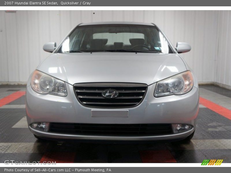Quicksilver / Gray 2007 Hyundai Elantra SE Sedan