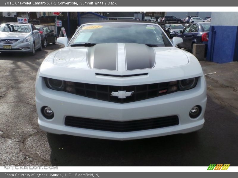 Summit White / Black 2011 Chevrolet Camaro SS/RS Convertible