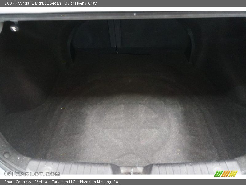 Quicksilver / Gray 2007 Hyundai Elantra SE Sedan