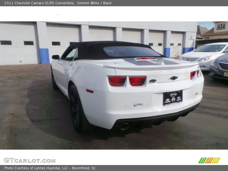 Summit White / Black 2011 Chevrolet Camaro SS/RS Convertible