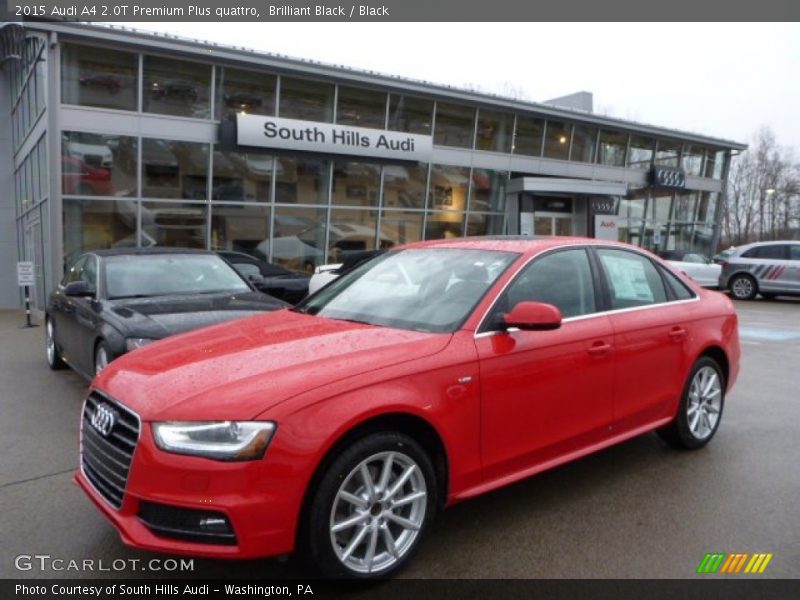 Brilliant Black / Black 2015 Audi A4 2.0T Premium Plus quattro
