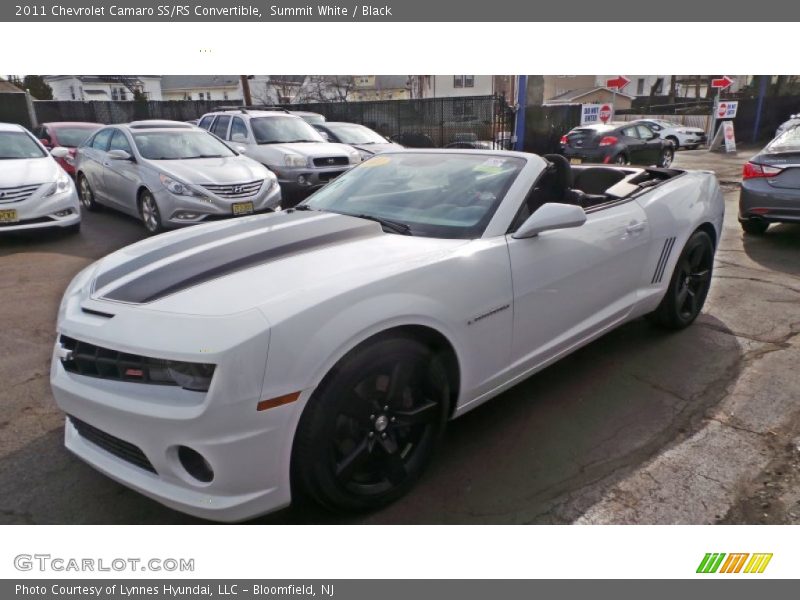 Summit White / Black 2011 Chevrolet Camaro SS/RS Convertible