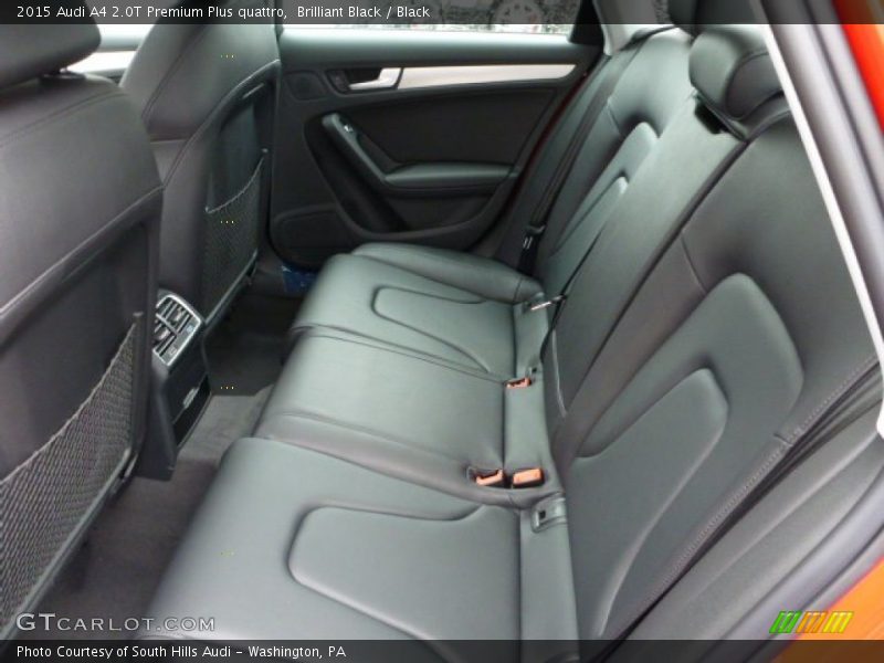 Rear Seat of 2015 A4 2.0T Premium Plus quattro