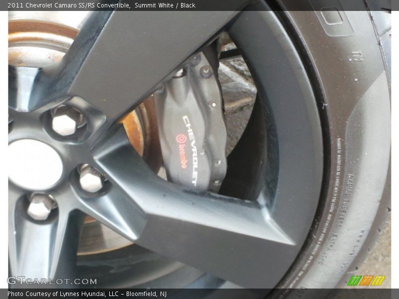 Summit White / Black 2011 Chevrolet Camaro SS/RS Convertible