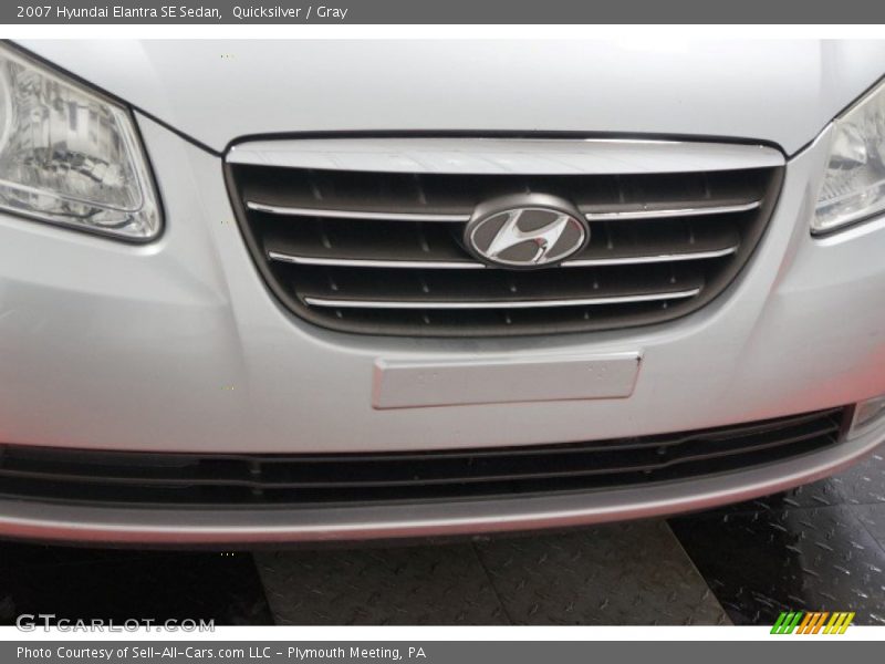 Quicksilver / Gray 2007 Hyundai Elantra SE Sedan