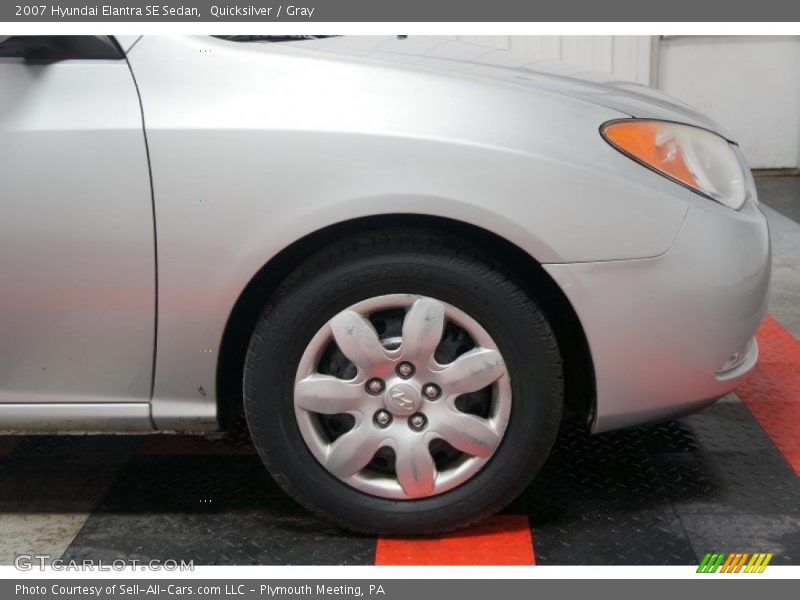 Quicksilver / Gray 2007 Hyundai Elantra SE Sedan