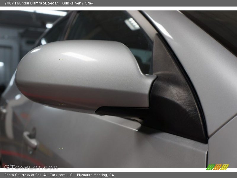 Quicksilver / Gray 2007 Hyundai Elantra SE Sedan