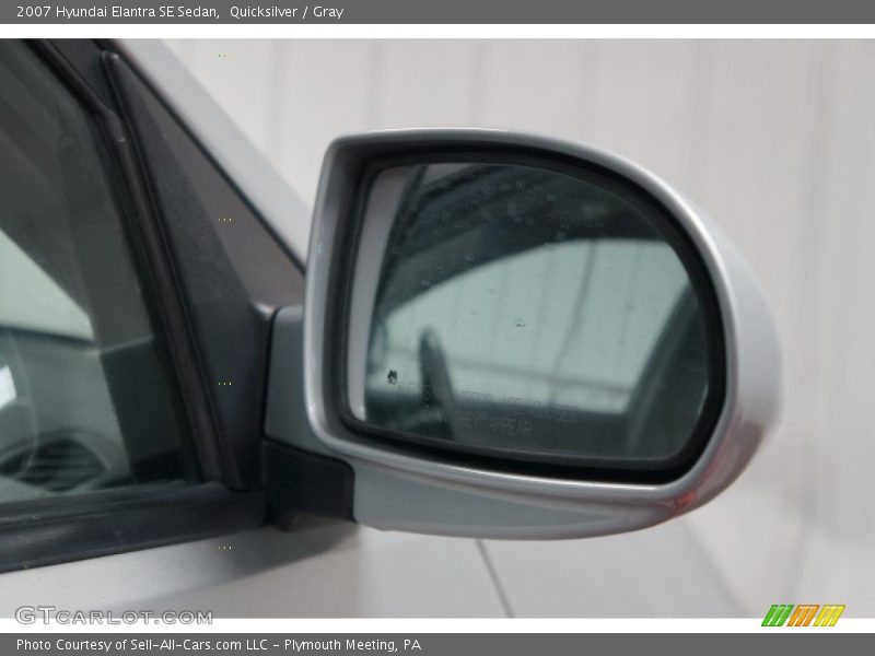 Quicksilver / Gray 2007 Hyundai Elantra SE Sedan