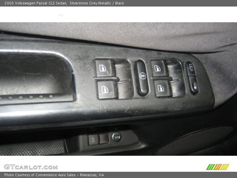 Silverstone Grey Metallic / Black 2003 Volkswagen Passat GLS Sedan