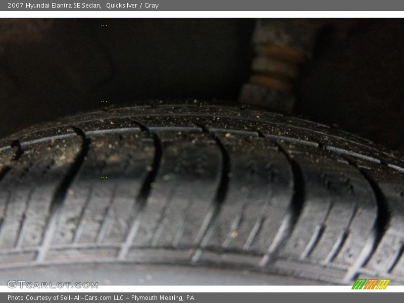 Quicksilver / Gray 2007 Hyundai Elantra SE Sedan