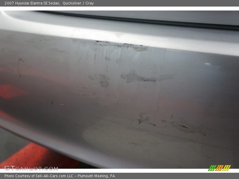 Quicksilver / Gray 2007 Hyundai Elantra SE Sedan