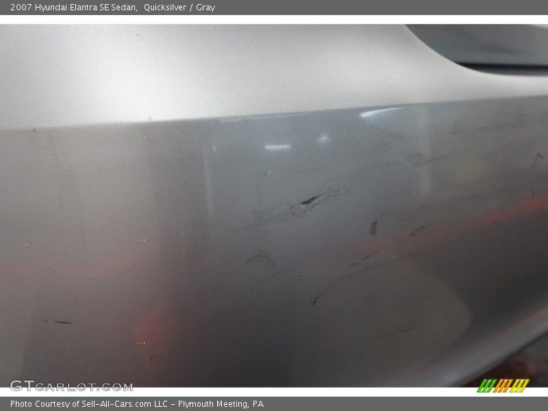 Quicksilver / Gray 2007 Hyundai Elantra SE Sedan
