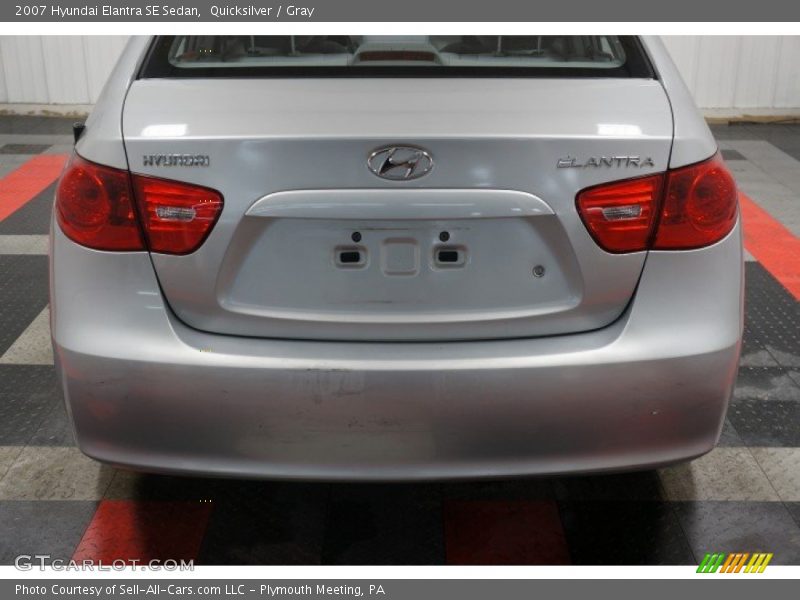 Quicksilver / Gray 2007 Hyundai Elantra SE Sedan