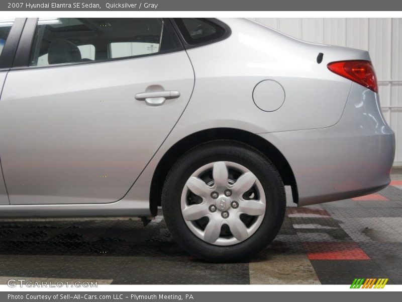 Quicksilver / Gray 2007 Hyundai Elantra SE Sedan